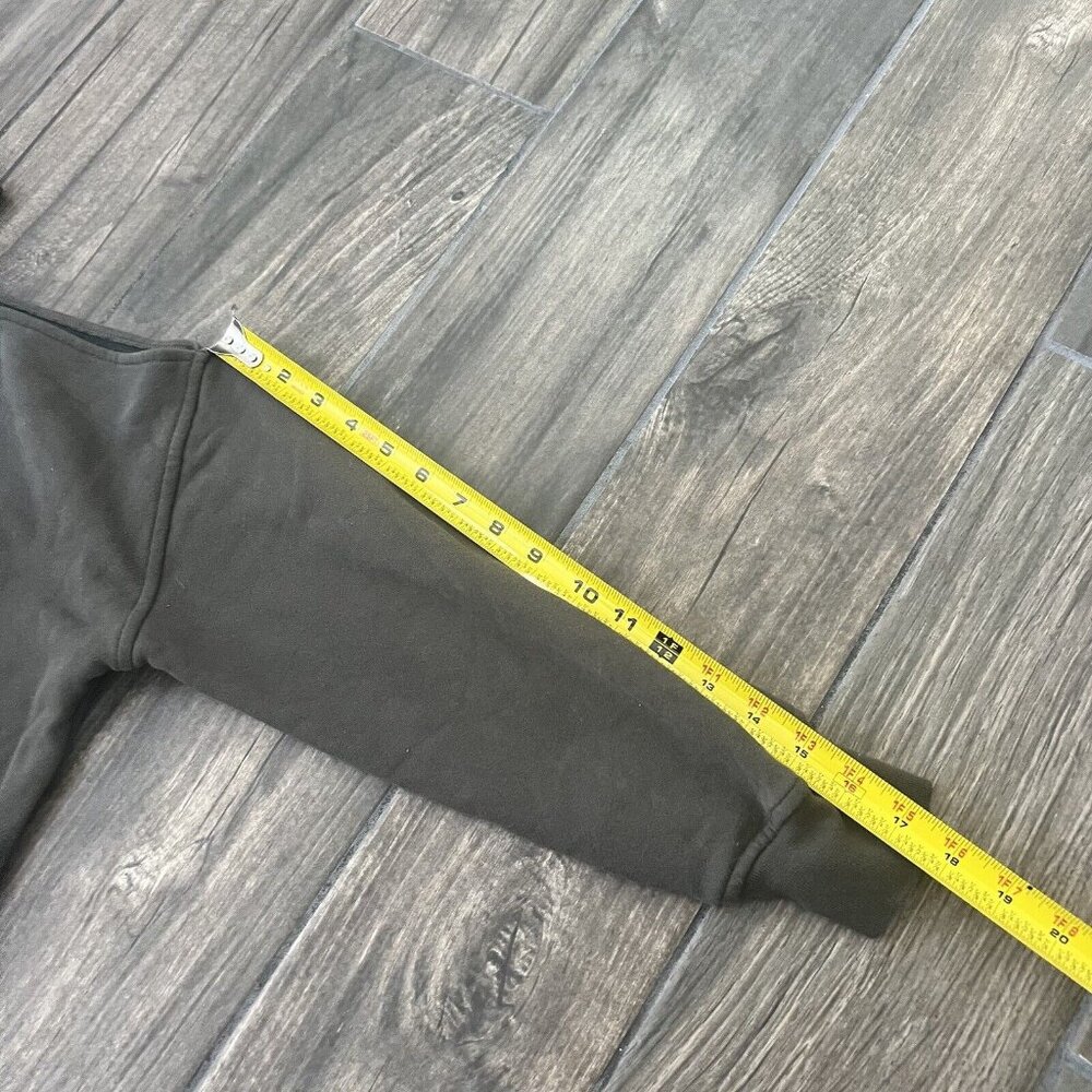 Rails Green Crewneck Sweater Cut Out Size Small - image 5